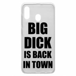 Чехол для Samsung A30 Big dick is back in town - PrintSalon