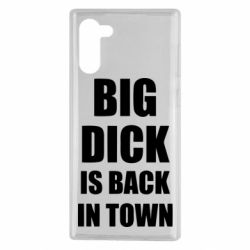 Чехол для Samsung Note 10 Big dick is back in town - PrintSalon