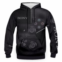 Мужское 3D худи Big joystick-PrintSalon Мужское 3D худи Big joystick