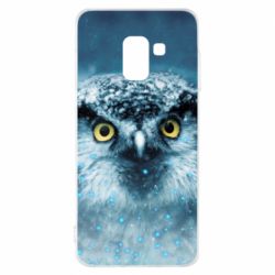Чехол для Samsung A8 2018 Big owl - PrintSalon