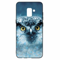 Чехол для Samsung A8+ 2018 Big owl - PrintSalon