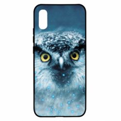 Чехол для Xiaomi Redmi 9a Big owl - PrintSalon