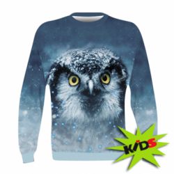 Детский 3D свитшот Big owl - PrintSalon