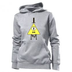 Женское худи Билл Шифр - PrintSalon