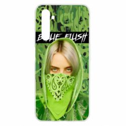 Чехол для Realme 6 Billi Eilish in a Bandana - PrintSalon