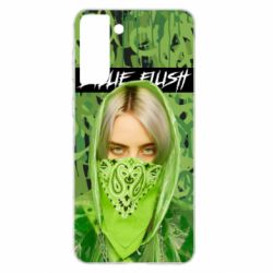 Чехол для Samsung S21+ Billi Eilish in a Bandana - PrintSalon