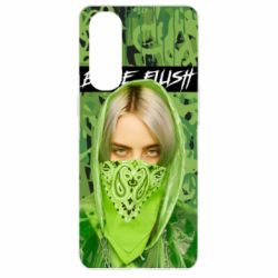 Чехол для Oppo Reno 4 Pro Billi Eilish in a Bandana - PrintSalon