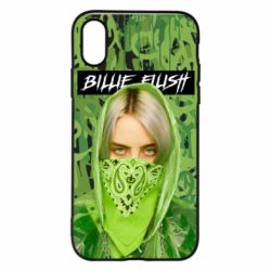 Чехол для iPhone X/Xs Billi Eilish in a Bandana - PrintSalon