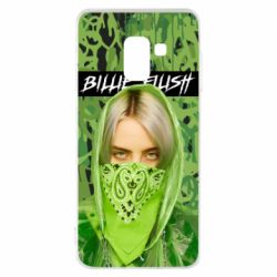 Чехол для Samsung A8 2018 Billi Eilish in a Bandana - PrintSalon