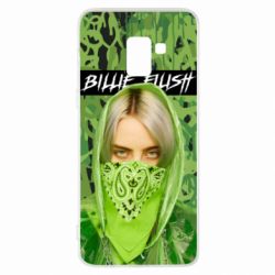 Чехол для Samsung A8+ 2018 Billi Eilish in a Bandana - PrintSalon