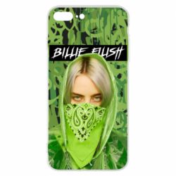 Чехол для iPhone 8 Plus Billi Eilish in a Bandana - PrintSalon