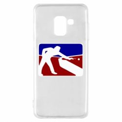 Чехол для Samsung A8 2018 Бильярд