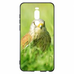 Чехол для Meizu Note 8 Bird and green field-PrintSalon Чехол для Meizu Note 8 Bird and green field