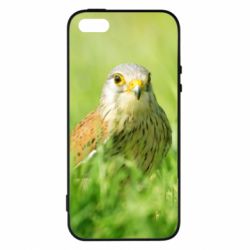 Чохол для iphone 5/5S/SE Bird and green field - PrintSalon