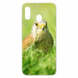 Чохол для Samsung A30 Bird and green field - PrintSalon