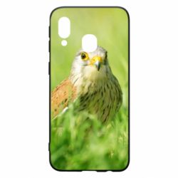 Чохол для Samsung A40 Bird and green field - PrintSalon