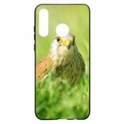 Чохол для Huawei P30 Lite Bird and green field - PrintSalon