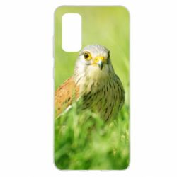 Чохол для Samsung S20 Bird and green field - PrintSalon