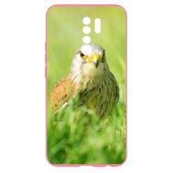 Чехол для Xiaomi Redmi 9 Bird and green field-PrintSalon Чехол для Xiaomi Redmi 9 Bird and green field