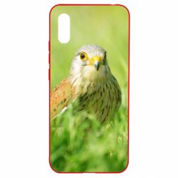 Чехол для Xiaomi Redmi 9a Bird and green field-PrintSalon Чехол для Xiaomi Redmi 9a Bird and green field
