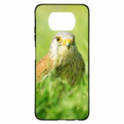 Чохол для Xiaomi Poco X3 Bird and green field - PrintSalon
