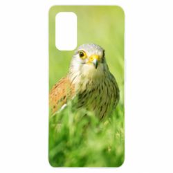 Чохол для Realme 7 Pro Bird and green field - PrintSalon