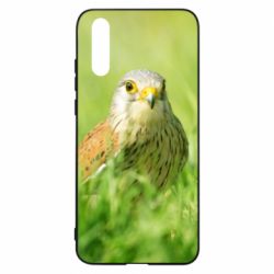 Чохол для Huawei P20 Bird and green field - PrintSalon