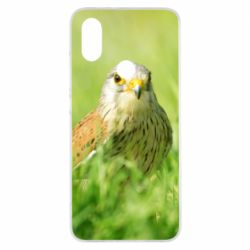 Чохол для Xiaomi Mi A2 Bird and green field - PrintSalon