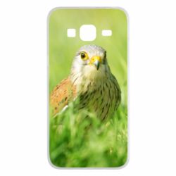 Чохол для Samsung J3 2016 Bird and green field - PrintSalon