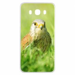 Чехол для Samsung J7 2016 Bird and green field