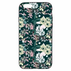 Чехол для iPhone 6/6S Birds and summer flowers - PrintSalon