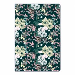 Блокнот з принтом Birds and summer flowers