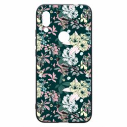 Чехол для Xiaomi Redmi 7 Birds and summer flowers - PrintSalon
