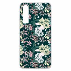 Чехол для Huawei P30 Birds and summer flowers - PrintSalon