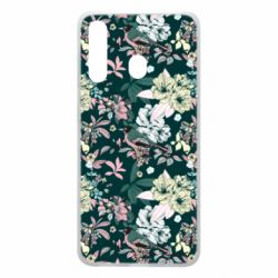 Чехол для Samsung A60 Birds and summer flowers - PrintSalon