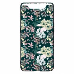 Чехол для Samsung A80 Birds and summer flowers - PrintSalon