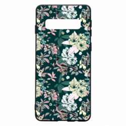 Чехол для Samsung S10 Birds and summer flowers - PrintSalon