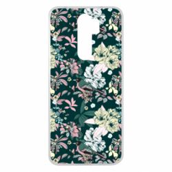 Чехол для Xiaomi Redmi Note 8 Pro Birds and summer flowers - PrintSalon