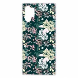 Чехол для Samsung Note 10 Plus Birds and summer flowers - PrintSalon