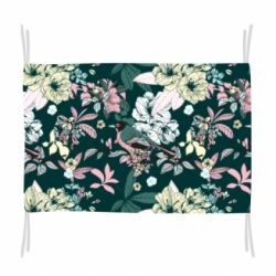 Флаг Birds and summer flowers - PrintSalon
