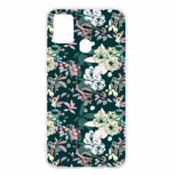 Чехол для Samsung M31 Birds and summer flowers - PrintSalon