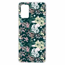 Чехол для Samsung S20+ Birds and summer flowers - PrintSalon