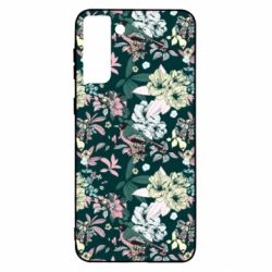 Чехол для Samsung S21 Ultra Birds and summer flowers - PrintSalon