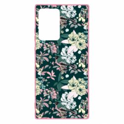 Чехол для Samsung Note 20 Ultra Birds and summer flowers - PrintSalon