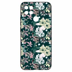Чехол для Oppo A15s/A15 Birds and summer flowers - PrintSalon