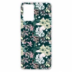 Чехол для Oppo A74 4G Birds and summer flowers - PrintSalon