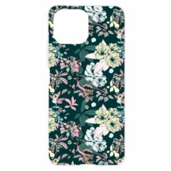 Чехол для Xiaomi Mi11 Lite Birds and summer flowers - PrintSalon