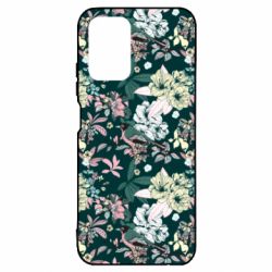 Чехол для Xiaomi Redmi Note 10 Birds and summer flowers - PrintSalon