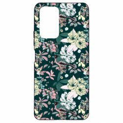 Чехол для Xiaomi Redmi Note 10 Pro Birds and summer flowers - PrintSalon