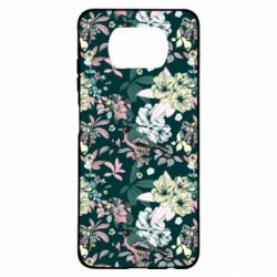 Чехол для Xiaomi Poco X3 Birds and summer flowers - PrintSalon